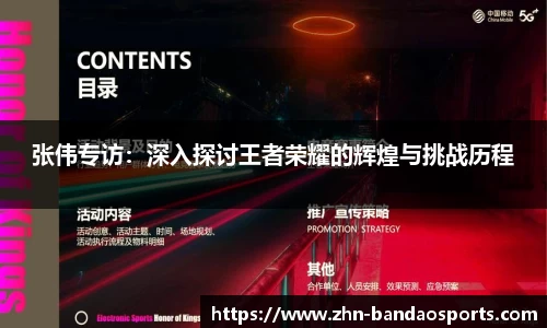 张伟专访：深入探讨王者荣耀的辉煌与挑战历程